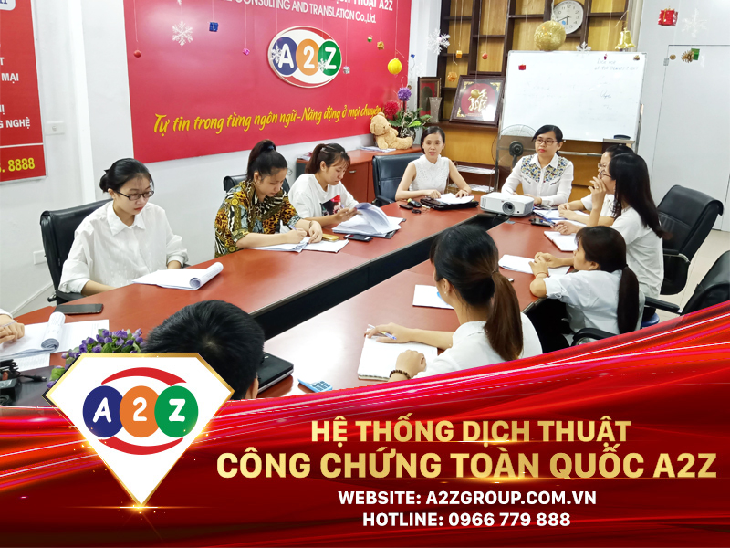 Công Ty Dịch Thuật Tiếng Hán Nôm Tại A2Z Huyện Bình Lục